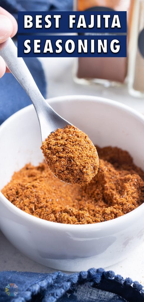 Paprika, chili powder, cayenne powder are some of the ingredients combined in the bowl.