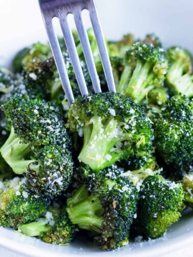 Crispy Smashed Broccoli With Parmesan Evolving Table