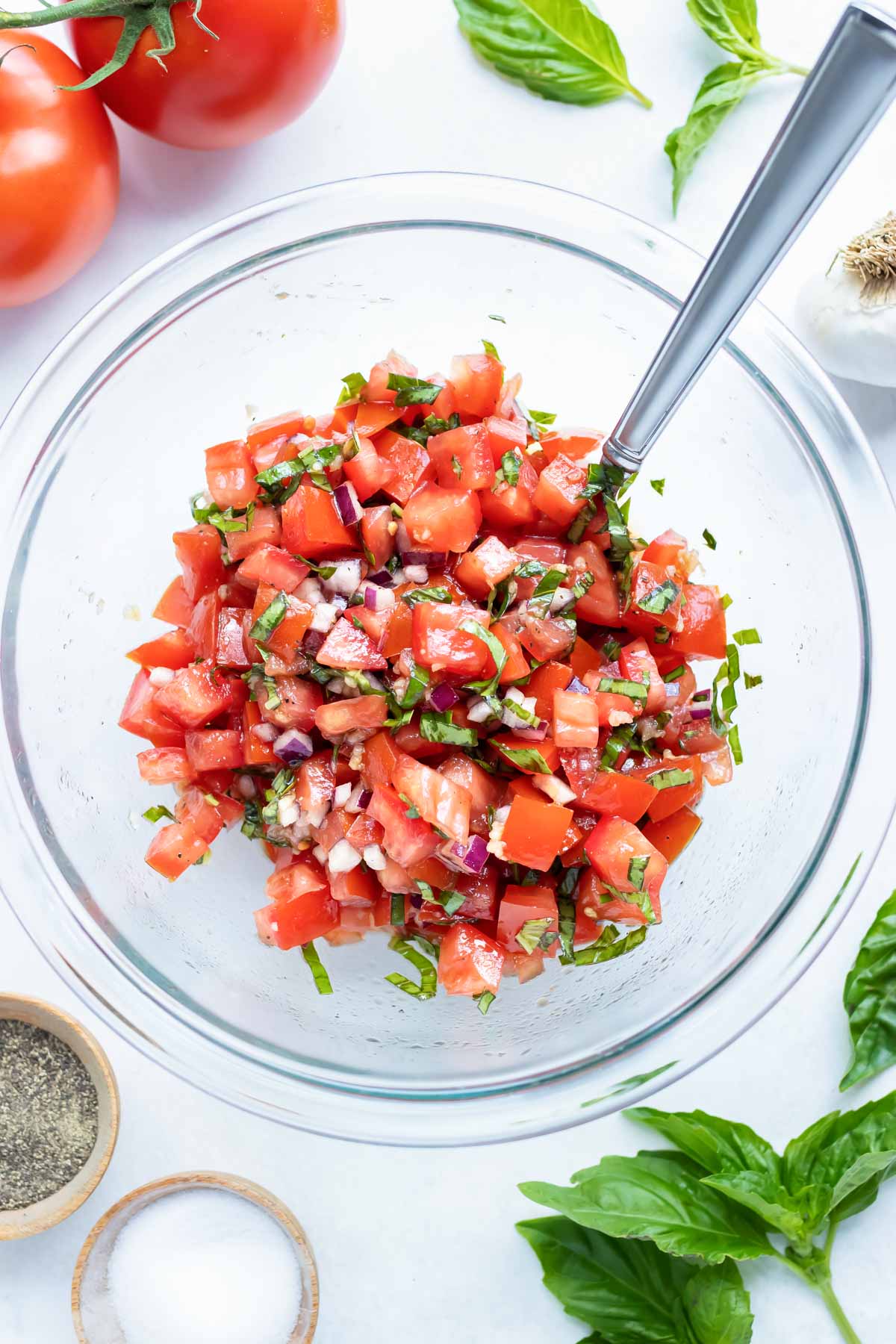 Tomato Bruschetta Recipe | Fresh, Homemade, Easy Italian Bruschetta Bread