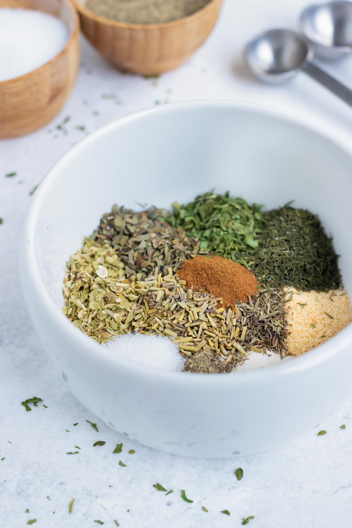Greek seasoning is an easy DIY spice blend made with common dried herbs and spices.