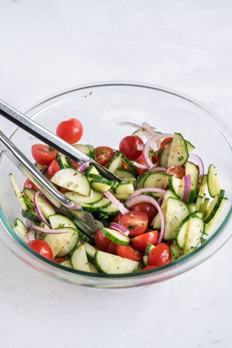 Greek Cucumber Tomato Salad Recipe Evolving Table