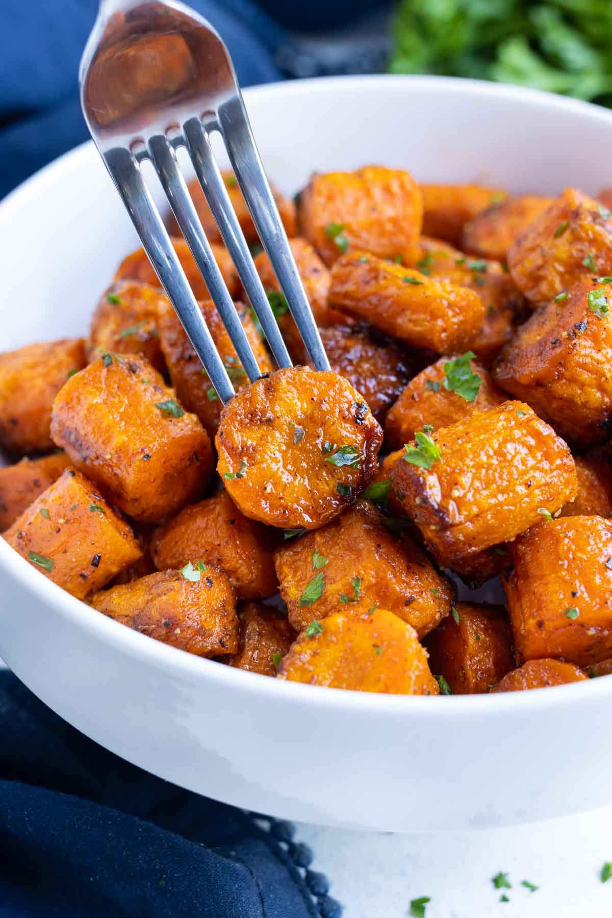 Healthy and delicious air fryer carrots are easy to make.