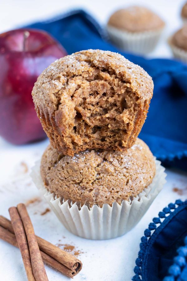 Enjoy these fluffy muffins for breakfast, a snack, or dessert this fall.
