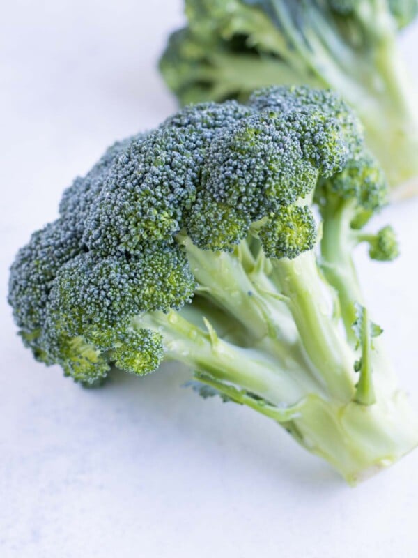 Broccoli is an easy and healthy side dish.
