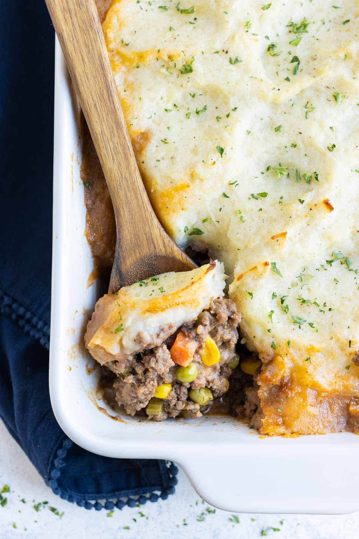 Shepherd's Pie is a warm and cozy meal for Fall and WInter.