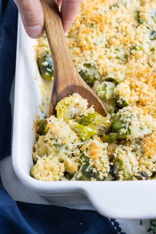 Serve this side dish at Thanksgiving dinner.