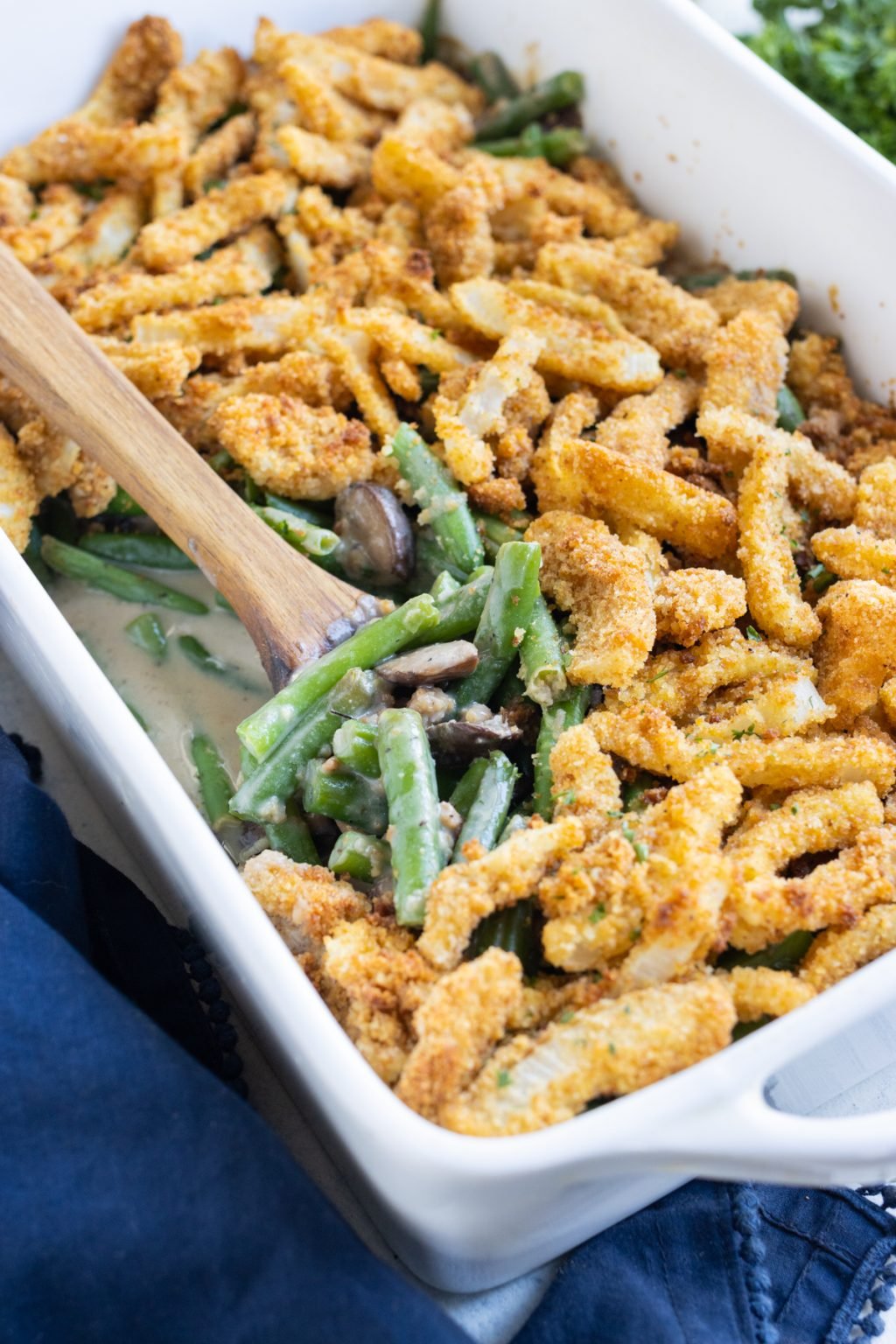 Green Bean Casserole from Scratch Evolving Table