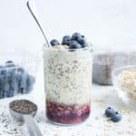 Overnight oats are healthy and easy to prepare.