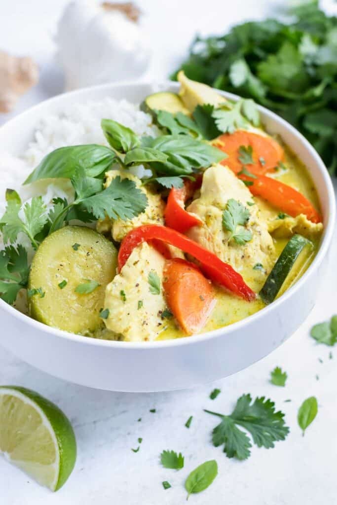 Thai Green Chicken Curry Recipe Evolving Table