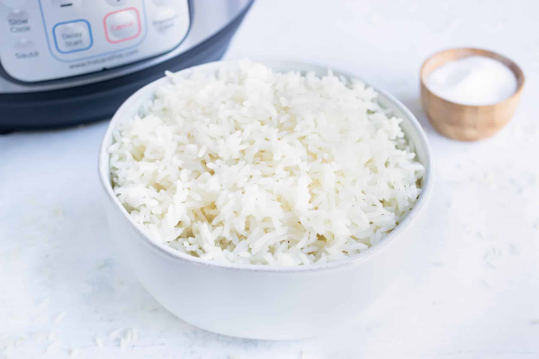 Instant Pot White Rice - Simply Happy Foodie