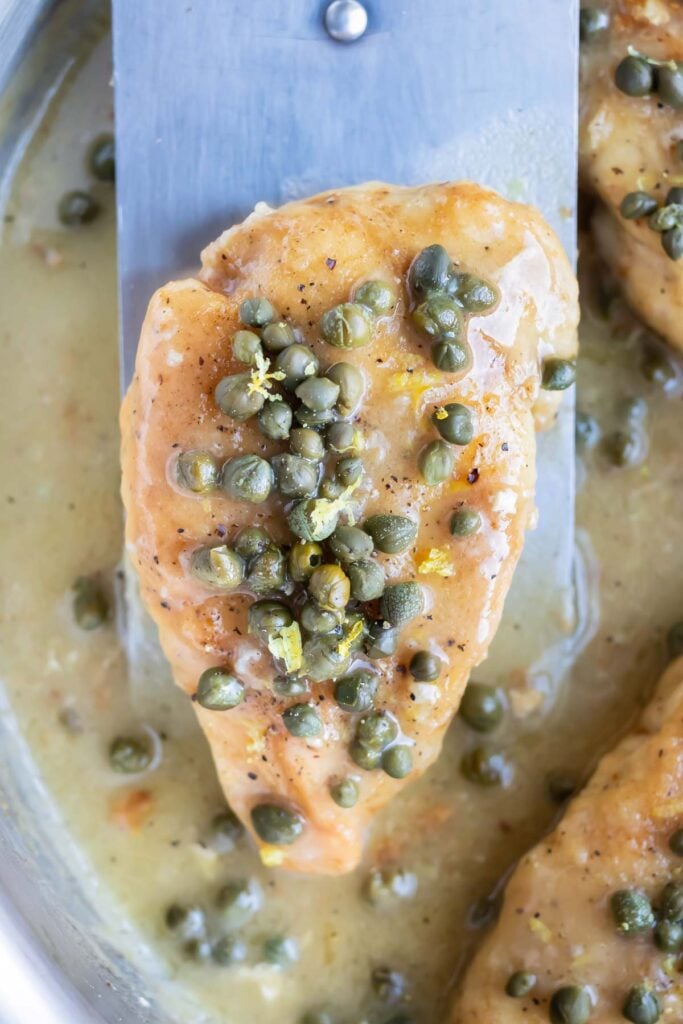 Lemon Chicken Piccata with Capers - Evolving Table