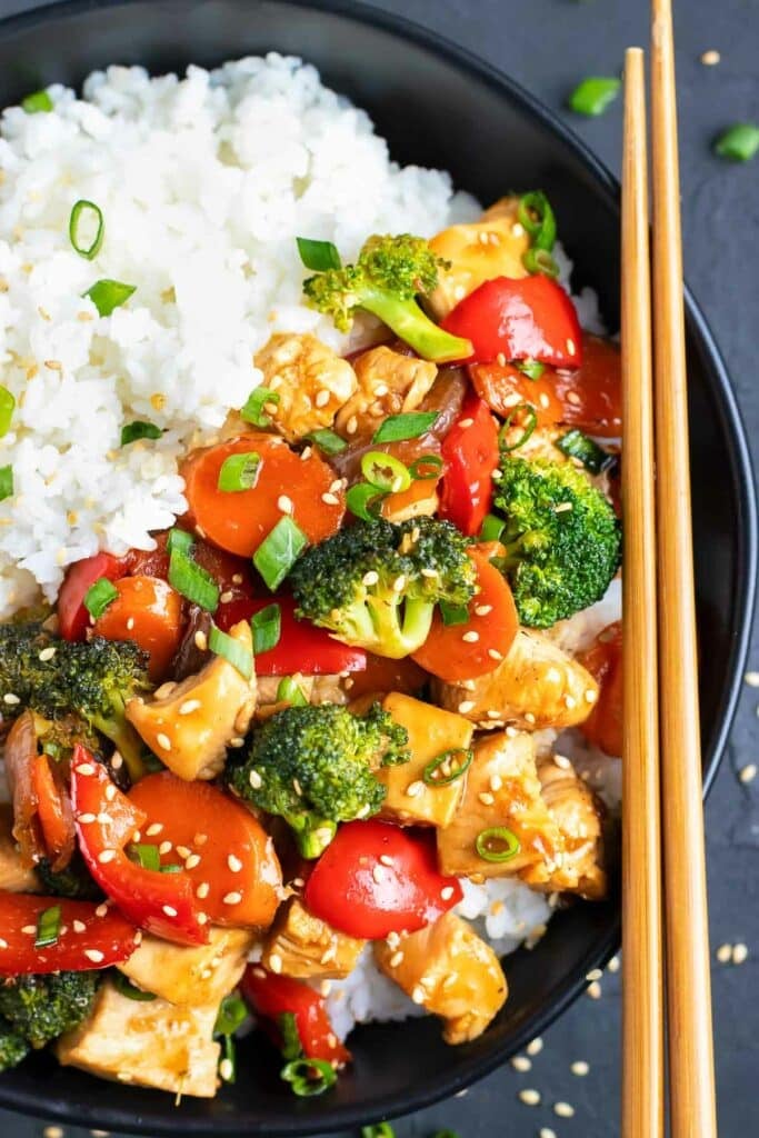 Teriyaki Chicken Stir-Fry (30-Minute Recipe) - Evolving Table