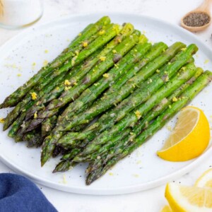 Sauteed asparagus is a quick and easy side dish.