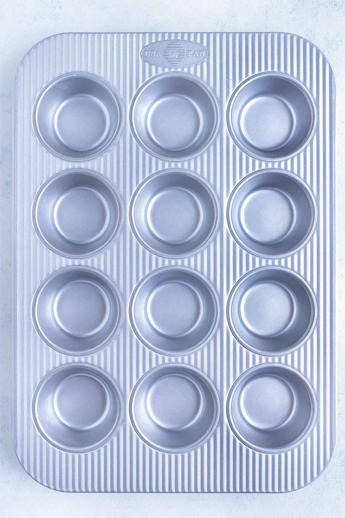 Be sure to choose the right type of muffin tin.