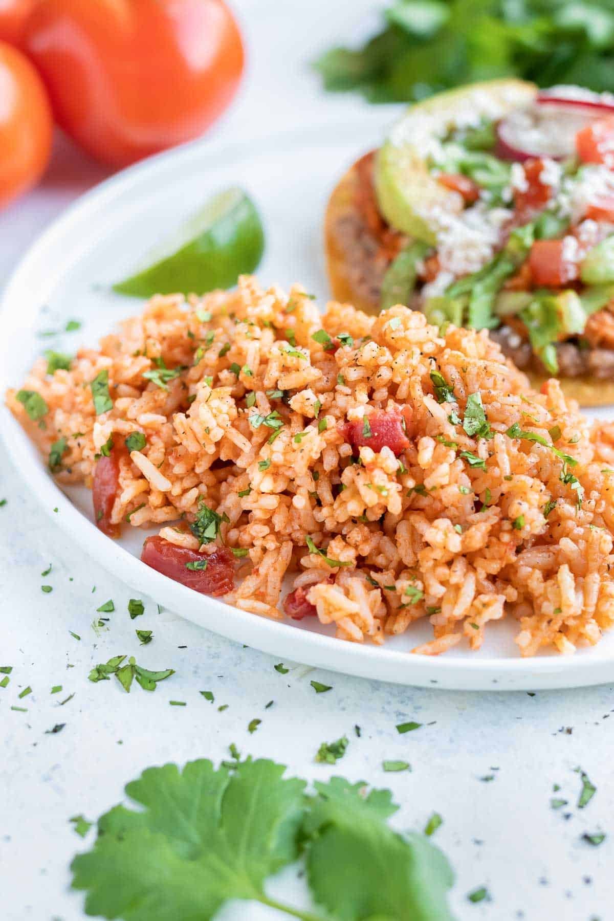 Easy Instant Pot Mexican Rice Recipe - Evolving Table