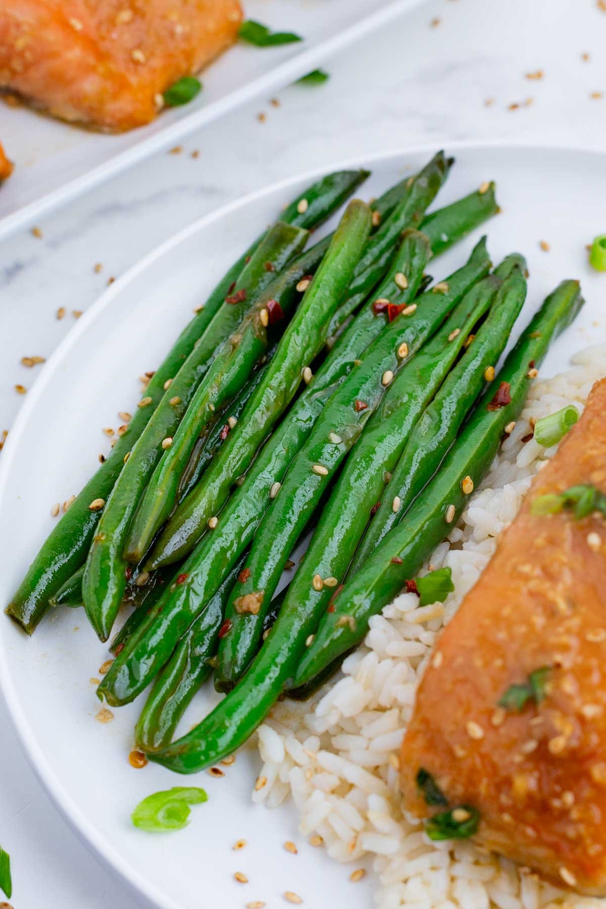 Skip the Chinese takeout and make these green beans at home.