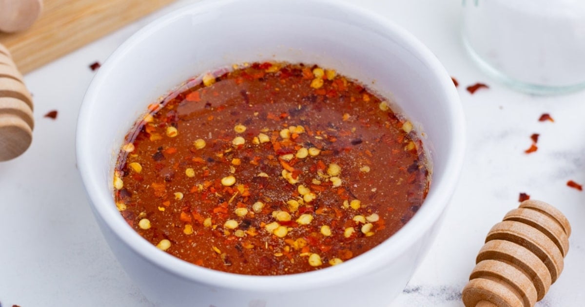 Homemade Hot Honey (Sweet & Spicy in 10 Minutes) - Evolving Table