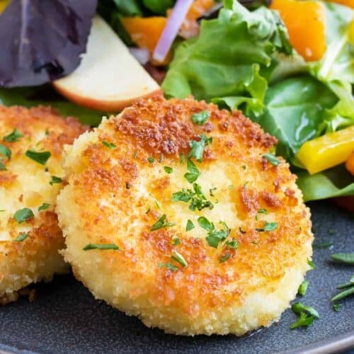 Fried Goat Cheese Recipe Evolving Table