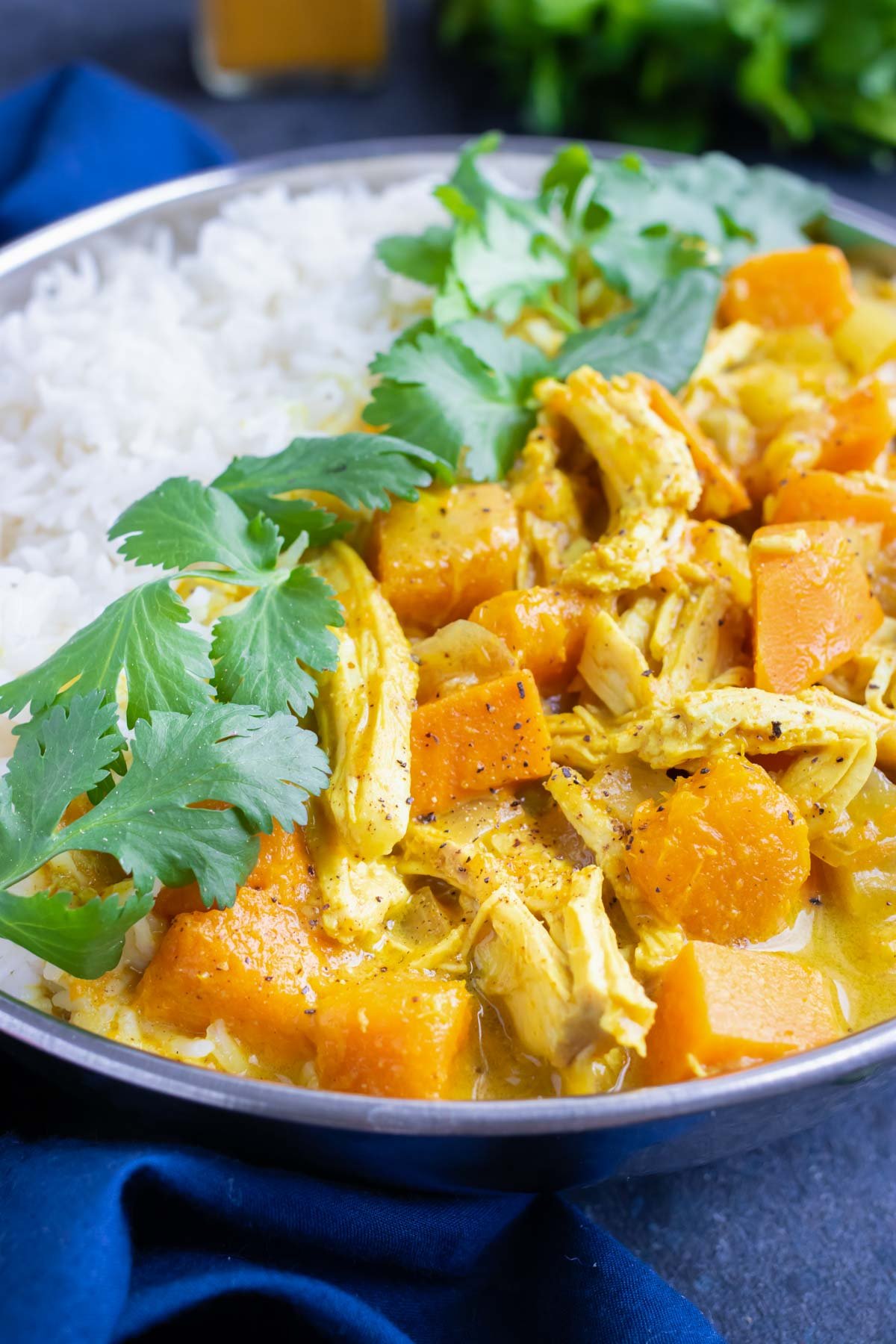 Crockpot Curry Chicken with Coconut Milk Evolving Table