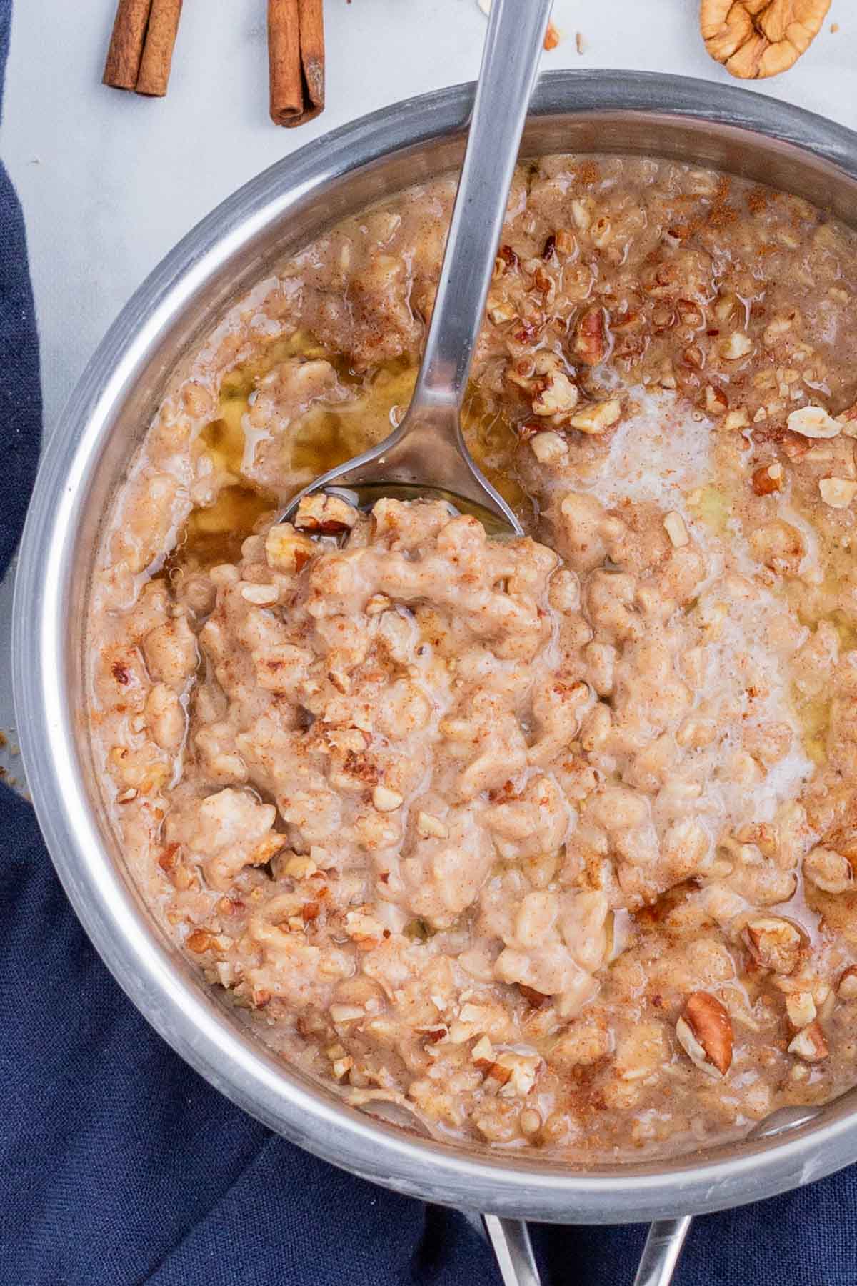 Maple Brown Sugar Oatmeal Recipe Evolving Table