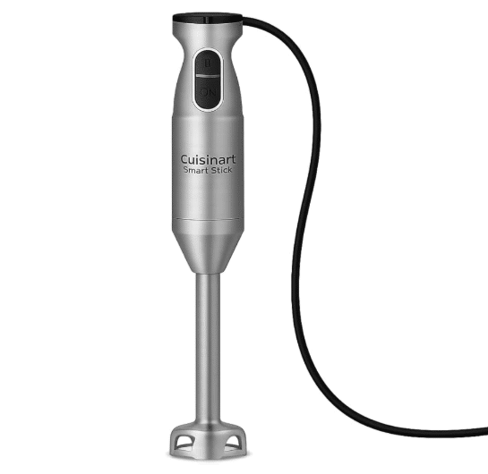 An immersion blender for creamy sauces, dressings, and soups.